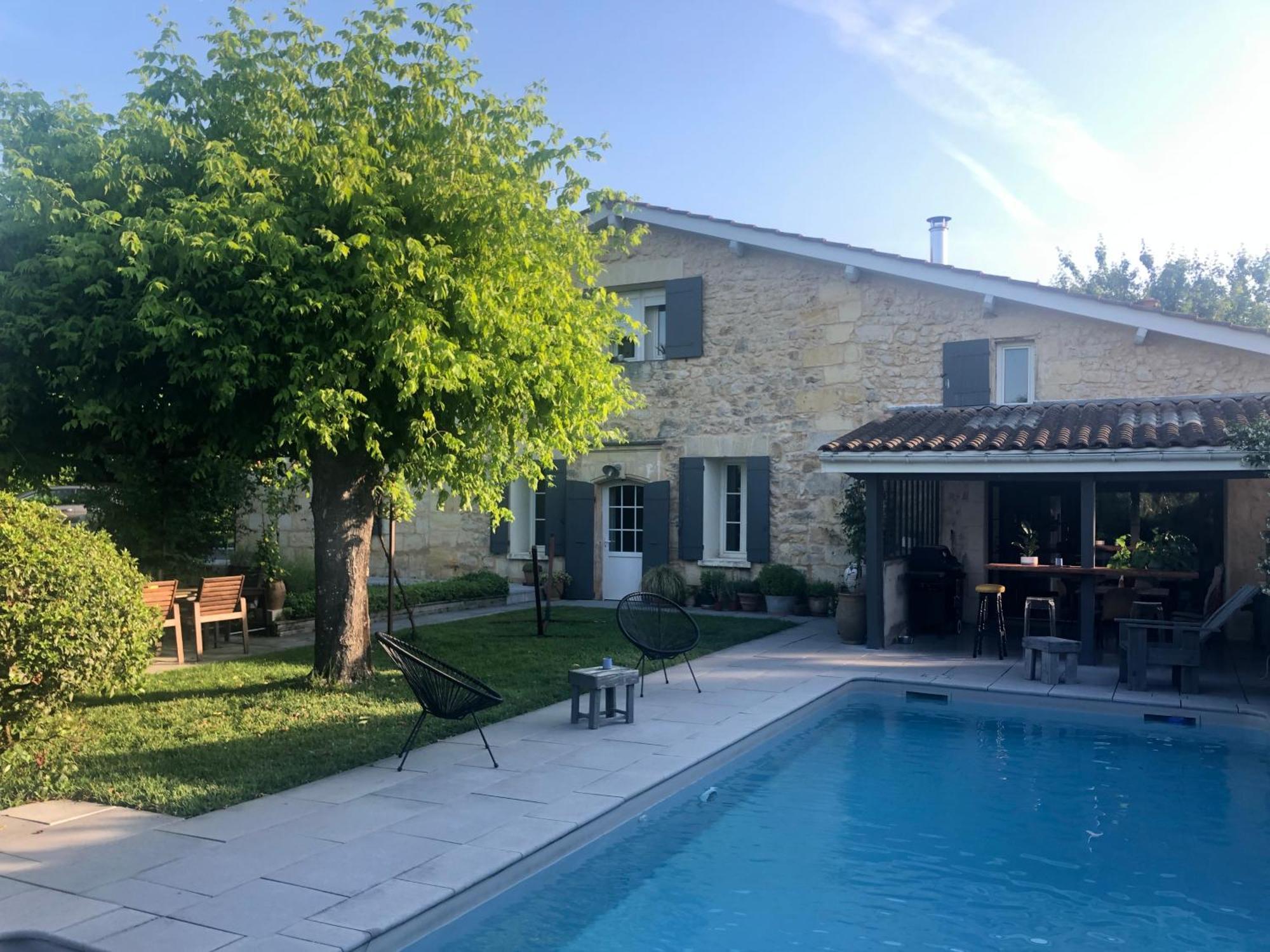 Chambre D'Hotes De Charme Saint-Germain-du-Puch Екстериор снимка